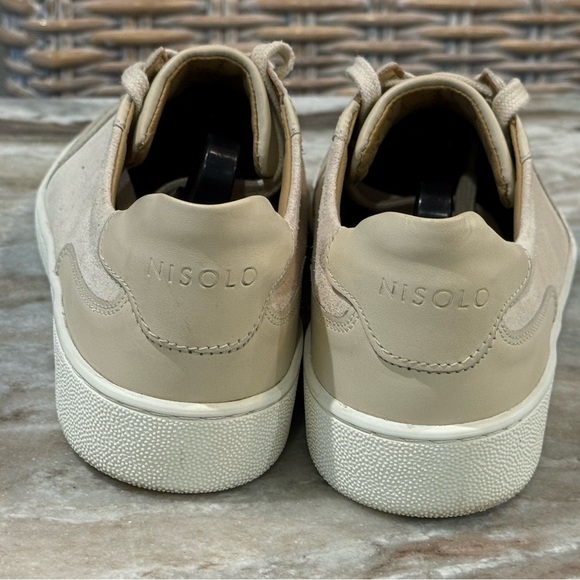 Women’s NISOLO Bria Go-To sneakers- bone. Size 9 - Picture 8 of 10